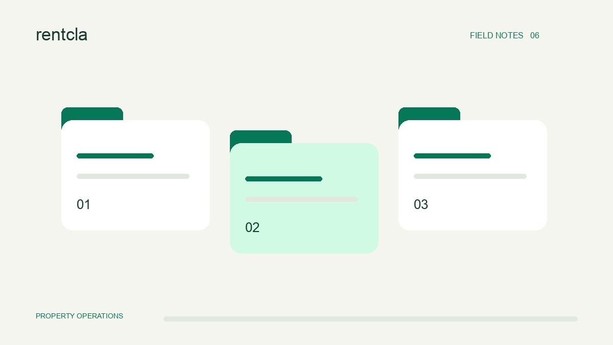 How to organise rental documents without multiplying copies